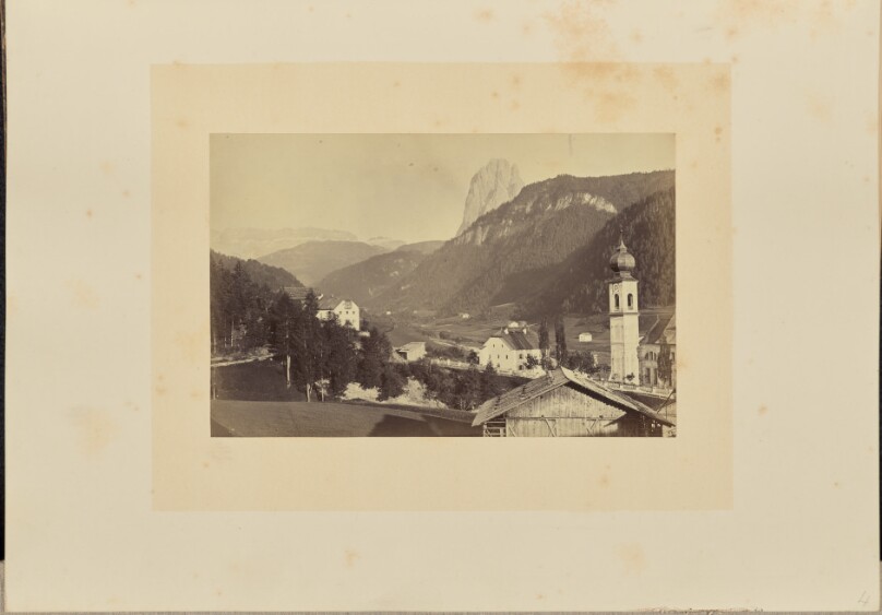 The Lang Kofel, From Above Sankt Ulrich, in the Grodner Thal, Tyrol