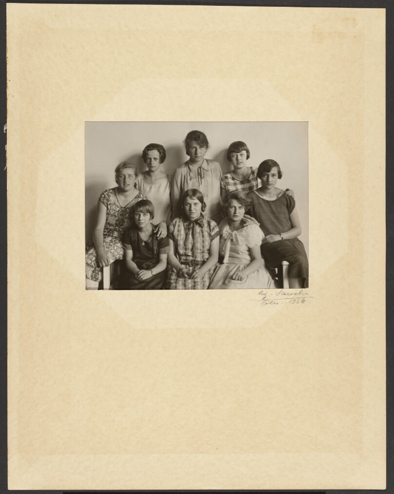 Birthday Party [Sigrid Sander, below center]
