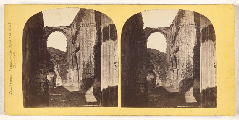 Furness Abbey. - The North and South Transepts.