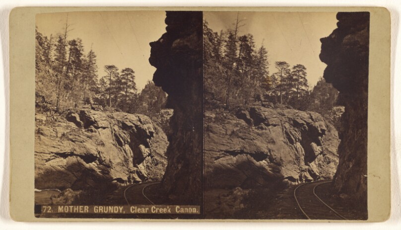 Mother Grundy, Clear Creek Canon.