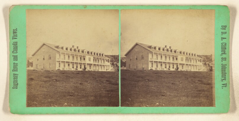 Tadousac Hotel, Saguenay.