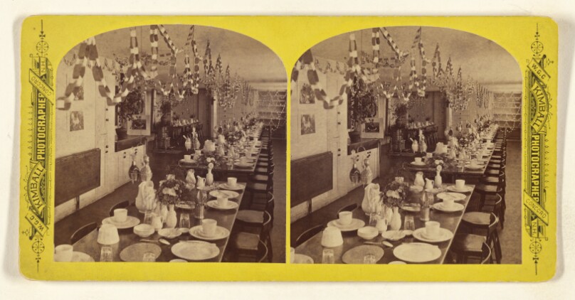 Dining Hall. [Shaker Village, Canterbury, New Hampshire]