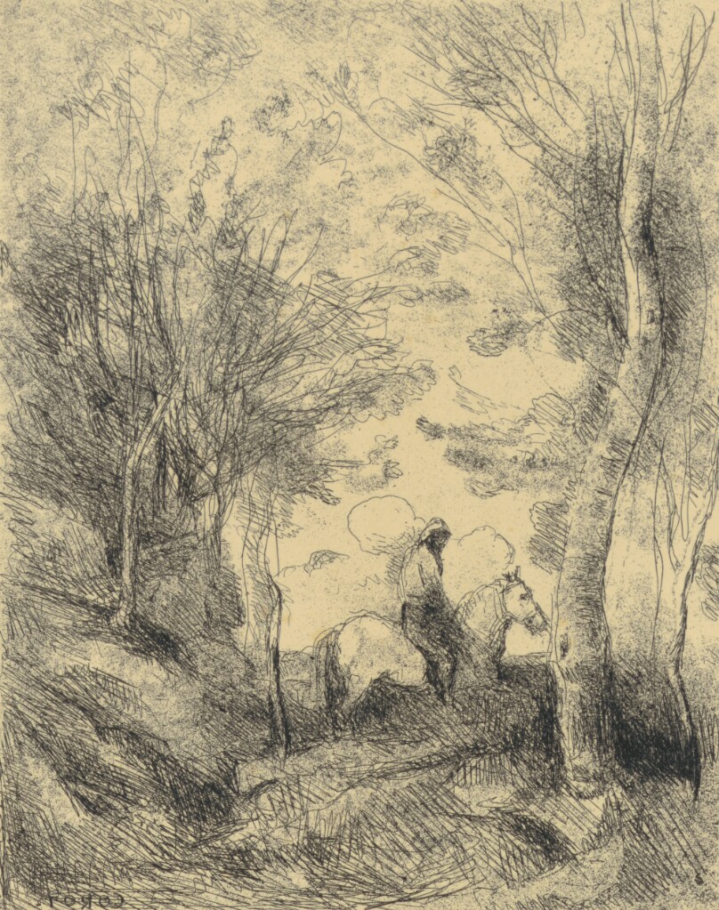 Le Grand Cavalier Sous Bois