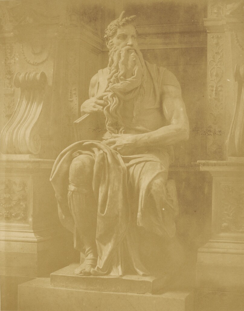 [Moses by Michelangelo]