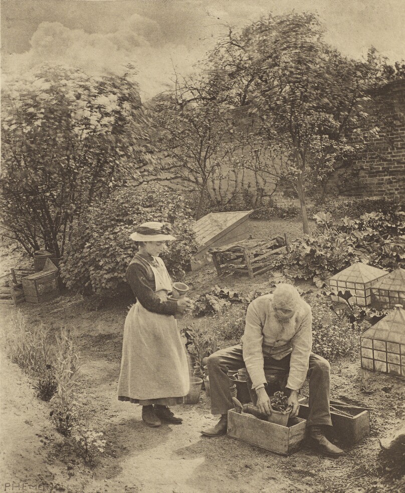 A Garden End. [Suffolk.]