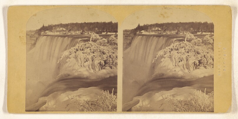 Niagara - American Falls in Winter.