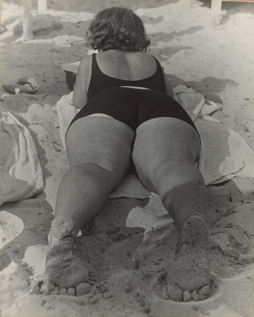[Bather, Promenade des Anglais, Nice]