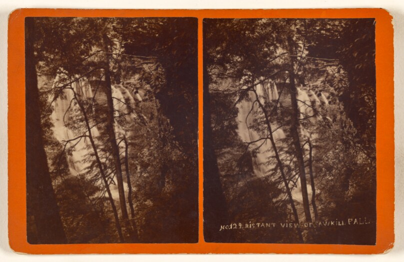 Sawkill, High Falls, distant view. [Pike County, Pa.]