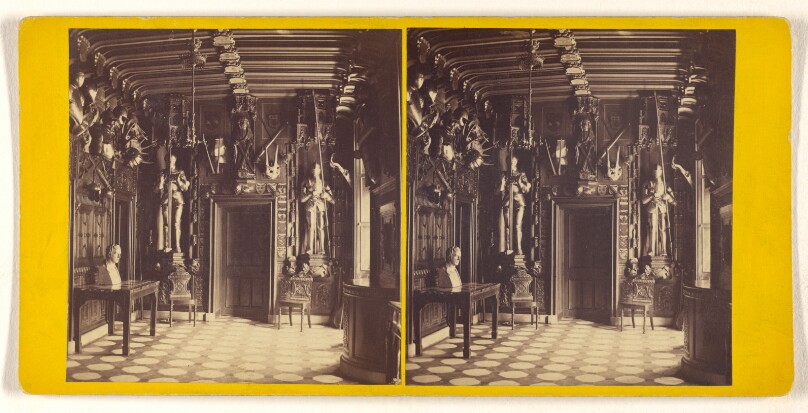 Abbotsford - The Entrance Hall.