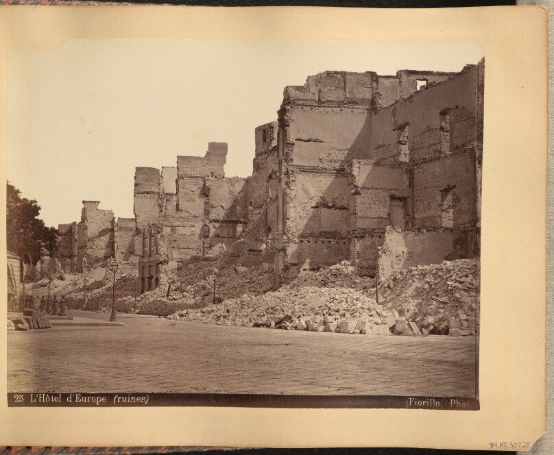 L'Hôtel d'Europe (ruines)