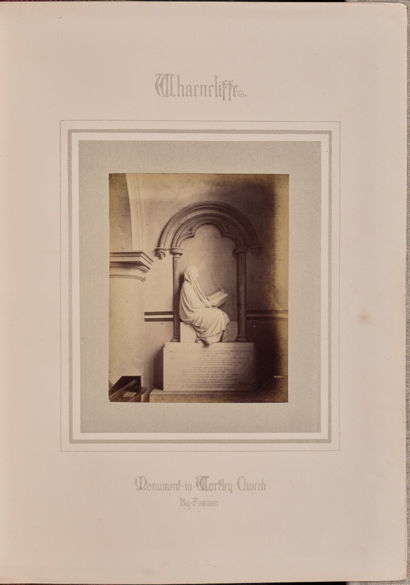 Monument in Wortley Church, by Flaxman