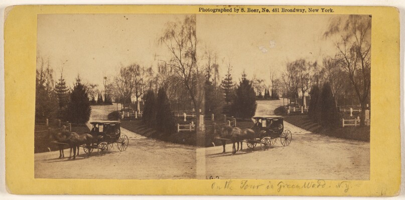 [On Tour in Greenwood, N.Y. - Greenwood Cemetery]