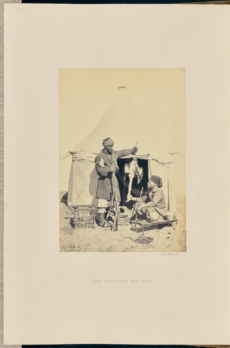 Arab Sportsman and Cook