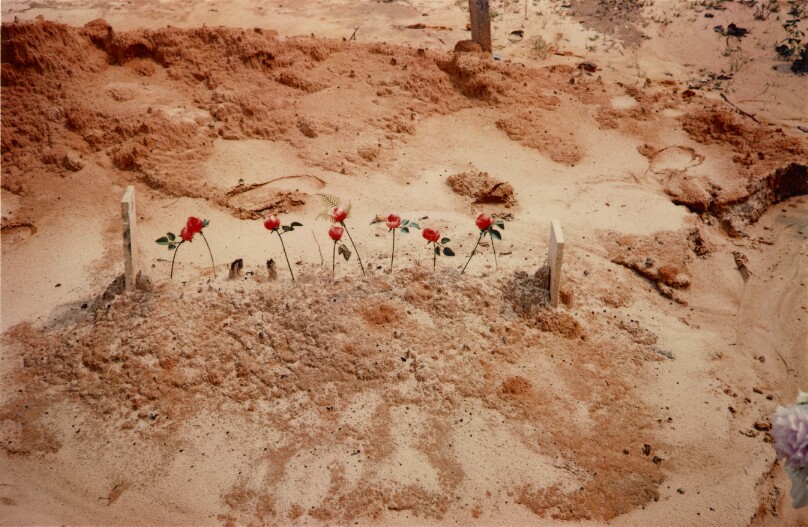 Child's Grave with Rosebuds, Hale County, Alabama
