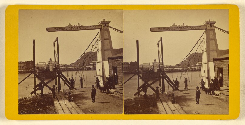 Ice Views in the Delaware River, Port Jervis, N.Y., after the Flood, March 17th, 1875.
