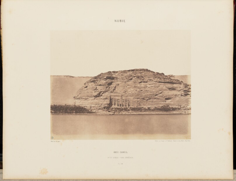 Abou-Sembil. Petit Spéos - Vue Générale