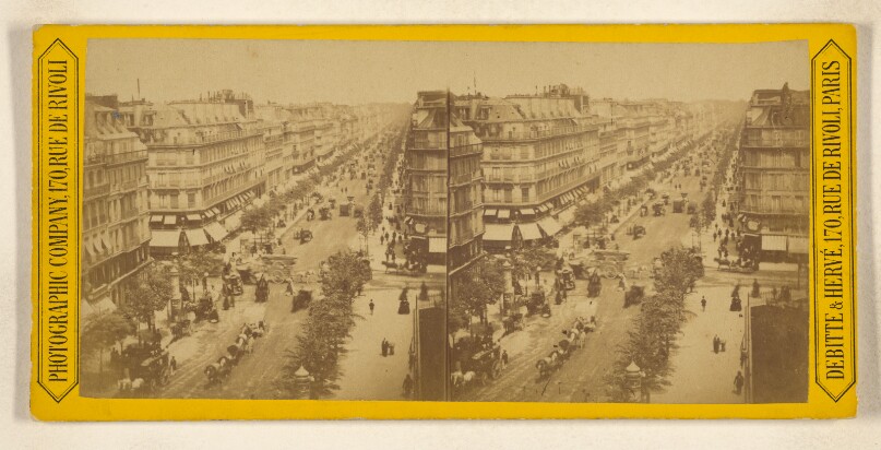[Boulevard Sebastopol, Paris, France]