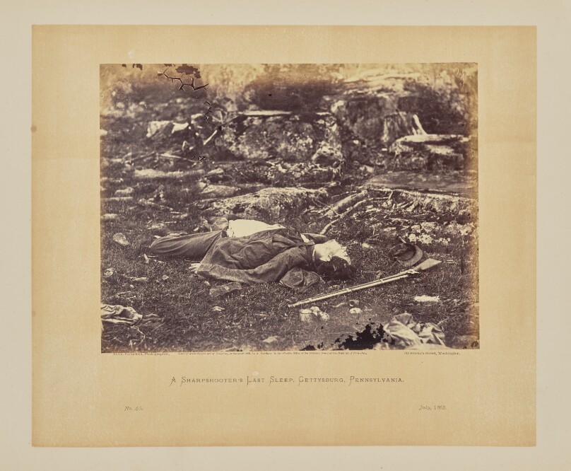 A Sharpshooter's Last Sleep, Gettysburg, Pennsylvania