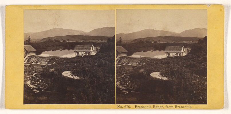 Franconia Range, from Franconia.
