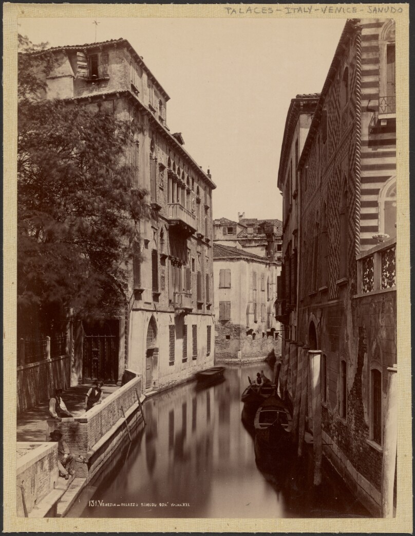 Venezia - Palazzo Sanudo ora Vanaxel