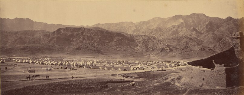 Landi Kotal, the Camp looking south