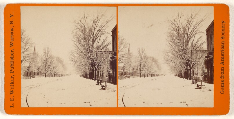 [Street view, Warsaw, New York]