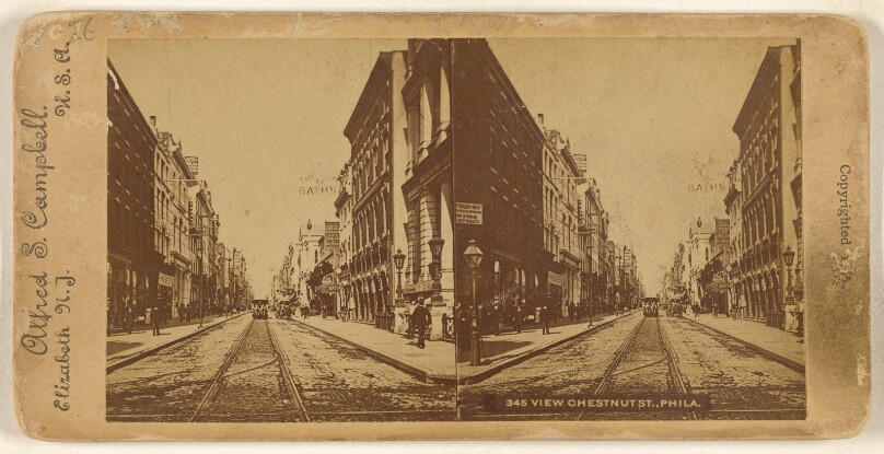 View Chestnut St., Phila.