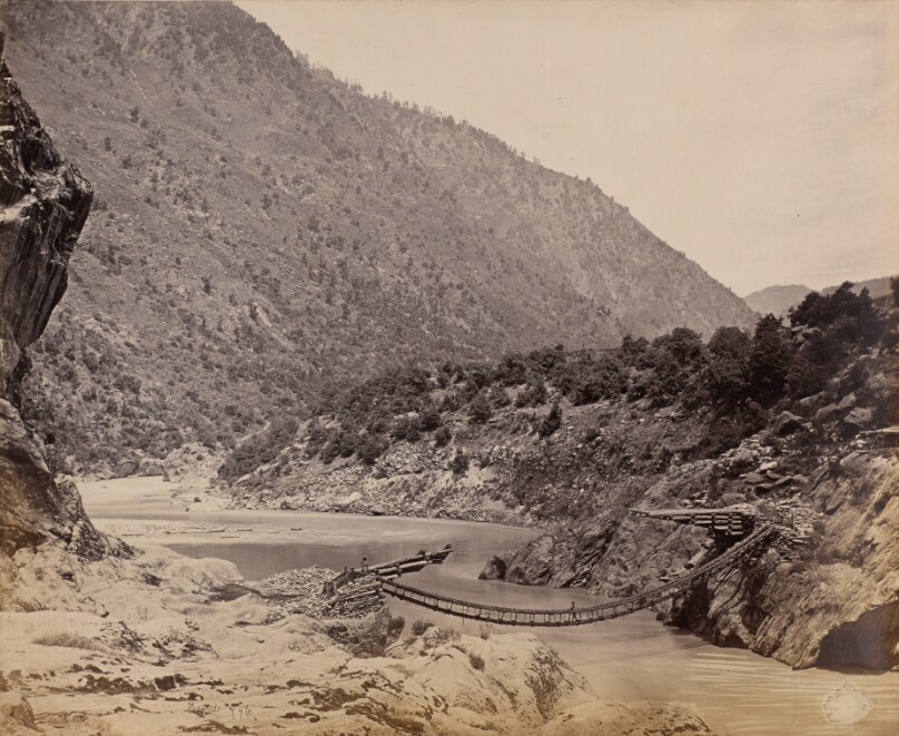 Rope Bridge near Kistwar