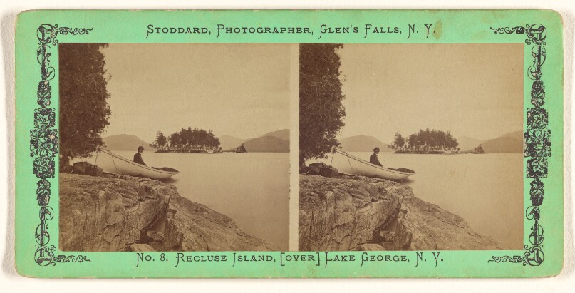 "Recluse Island," Lake George, N.Y.