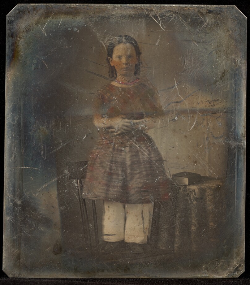 [Portrait of a Little Girl in Ringlets]