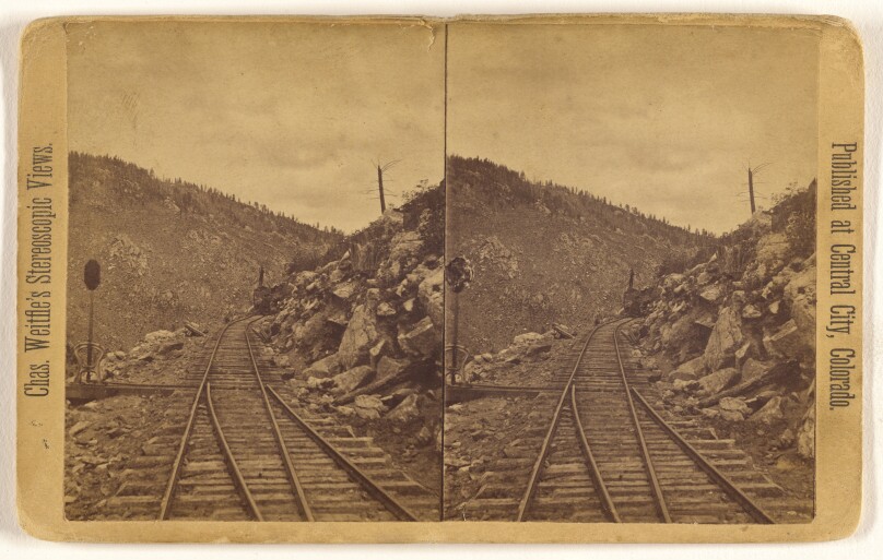 [View on the Colorado Central R.R. from Black Hawk to Central City, Colorado]