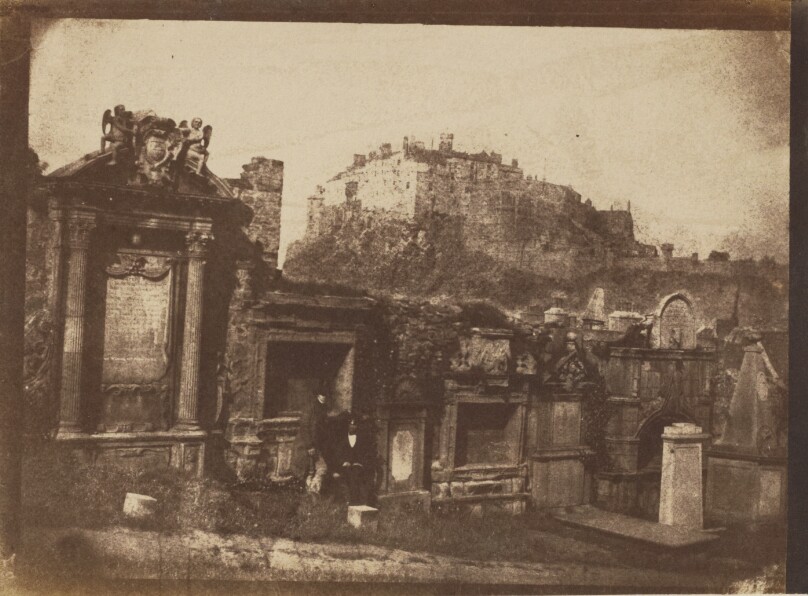 [Greyfriars Churchyard & the Castle]