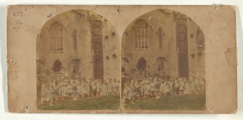 New York Orphan Asylum, Bloomingdale, Between Seventieth and Eightieth streets. Instituted in 1806. Number of Orphans about 200.