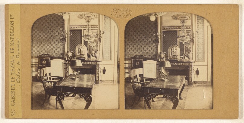 Cabinet de Travail de Napoleon 1er (Palais de Trianon)