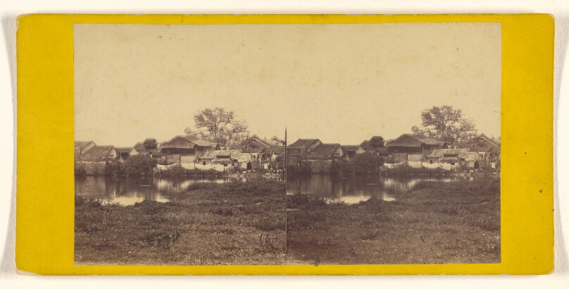 View from the Parade Ground, Canton, China.