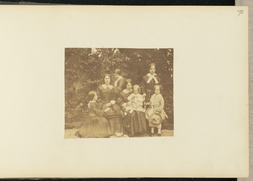 [Group portrait of women and children]