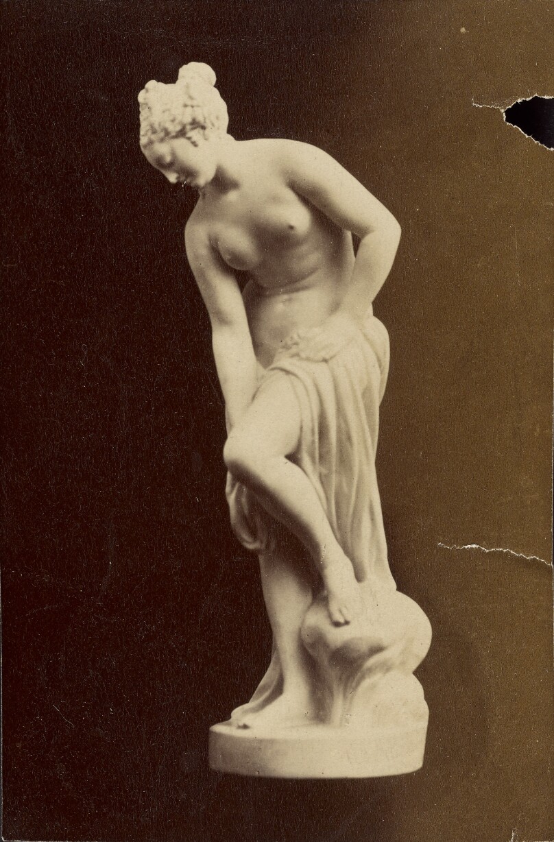 [Statue of nude female figure]