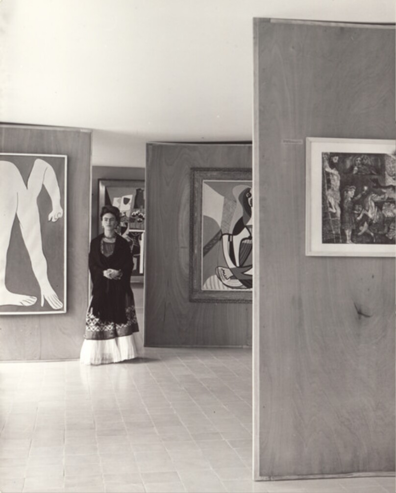Frida Kahlo en el Museo de Arte Moderno