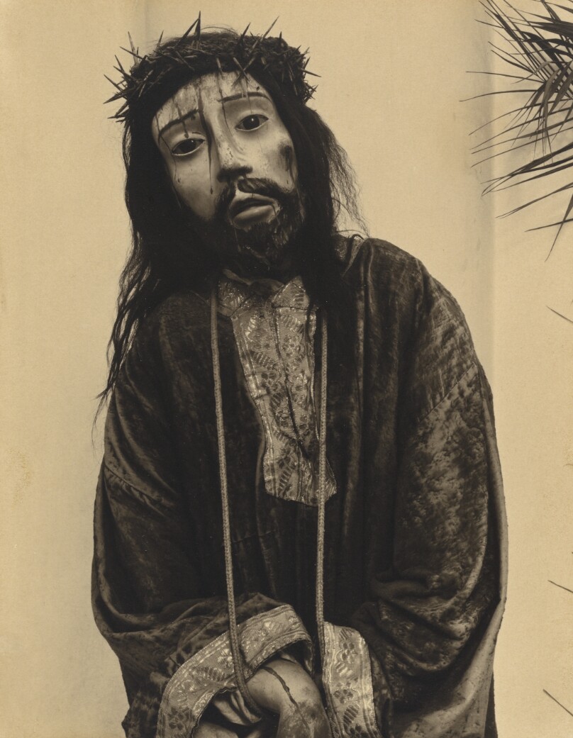 Cristo with Thorns, Huexotla, Mexico
