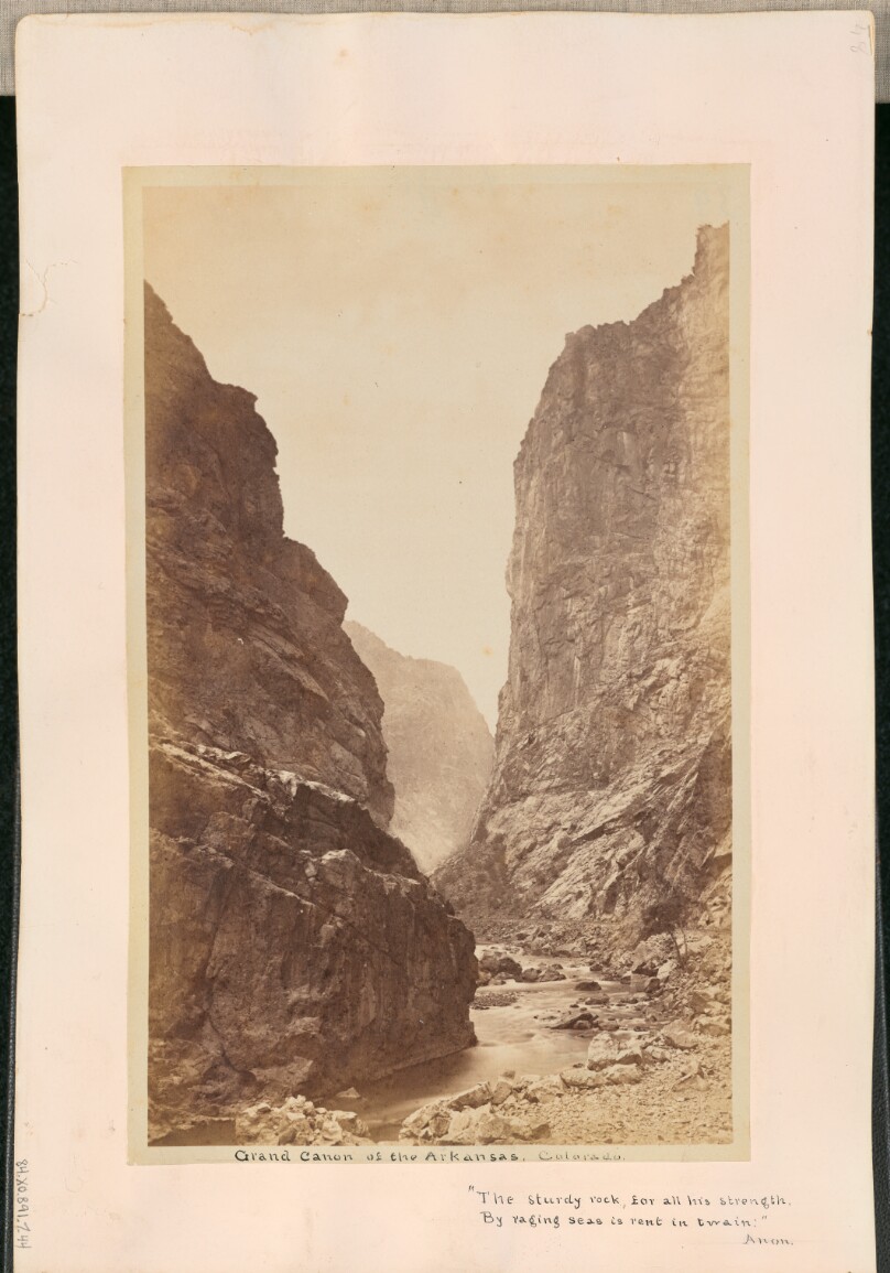 Grand Cañon of the Arkansas. Colorado