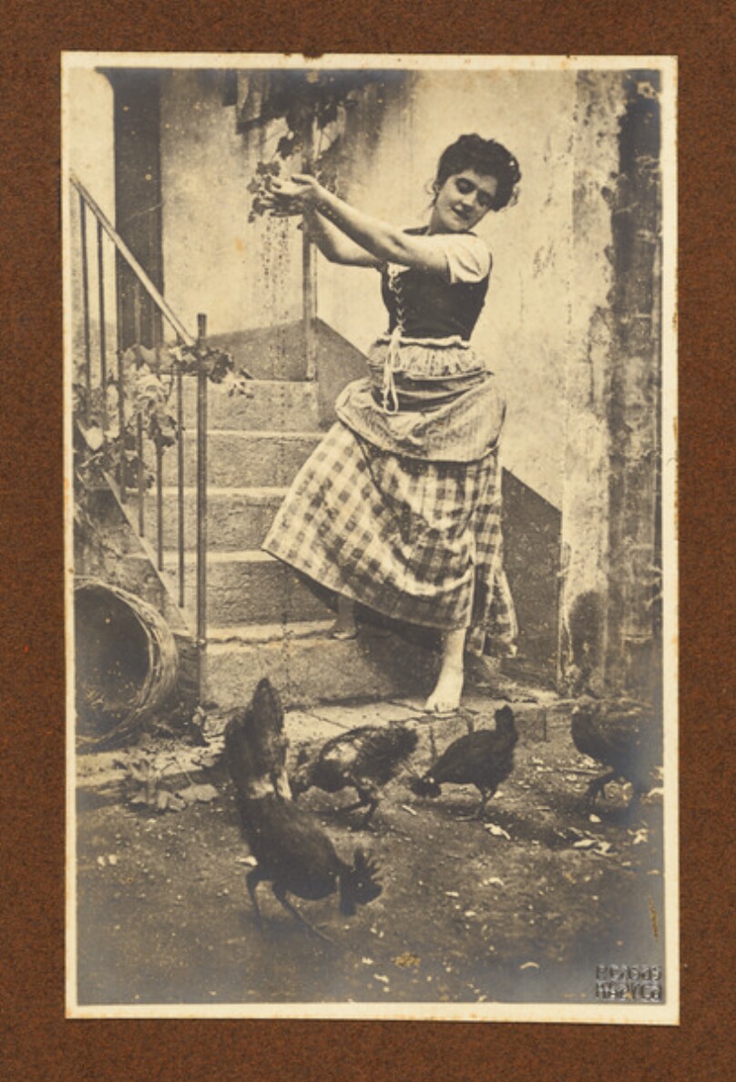 [Feeding Chickens]
