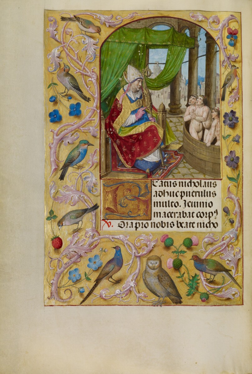 Saint Nicholas Rescuing Three Youths from a Tub