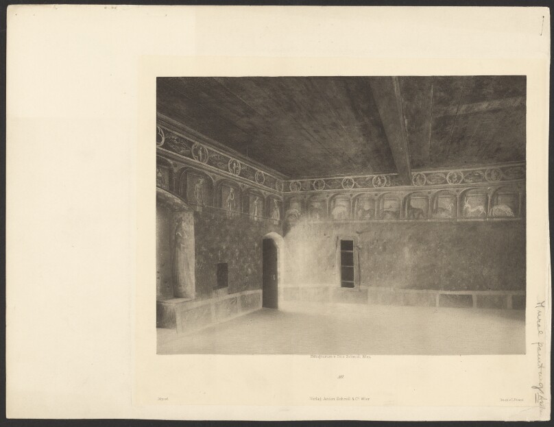 [Interior view, Runklestein Castle, Bolzano]