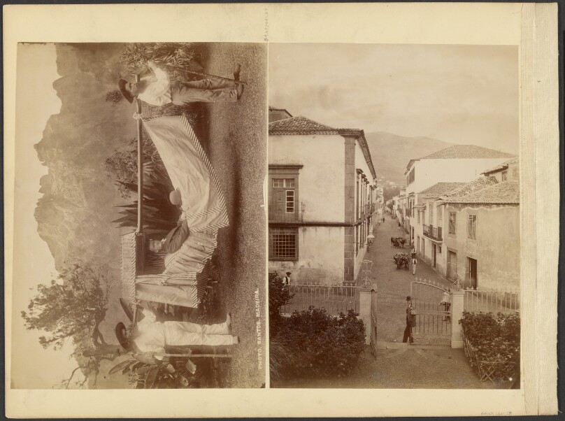 [View down road]