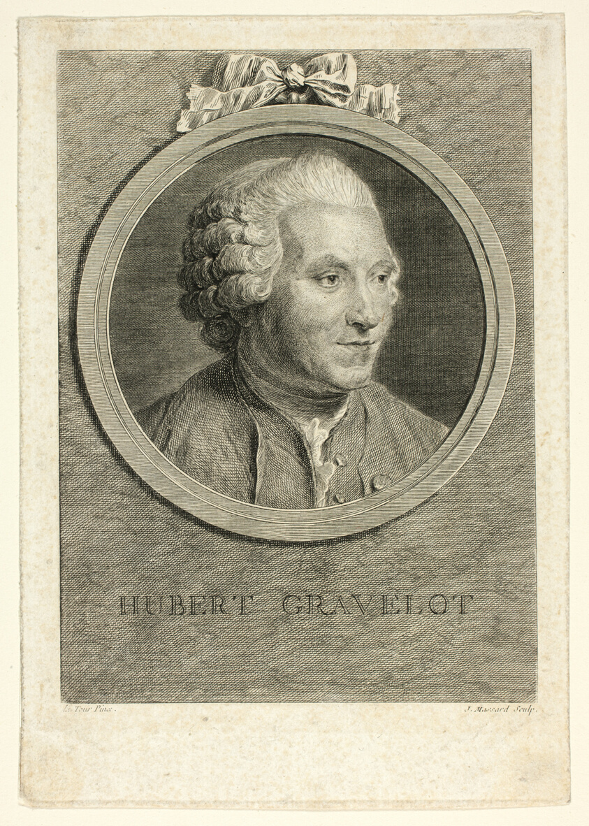 Portrait of Hubert Gravelot
