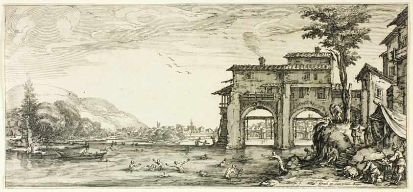 The Bathers, from Various Scenes Designed in Florence