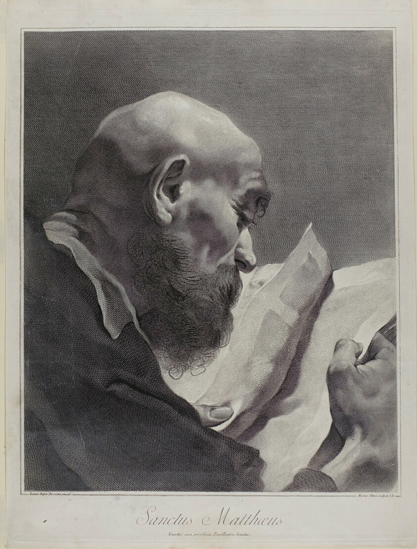 Saint Matthew, from The Holy Family and the Twelve Apostles