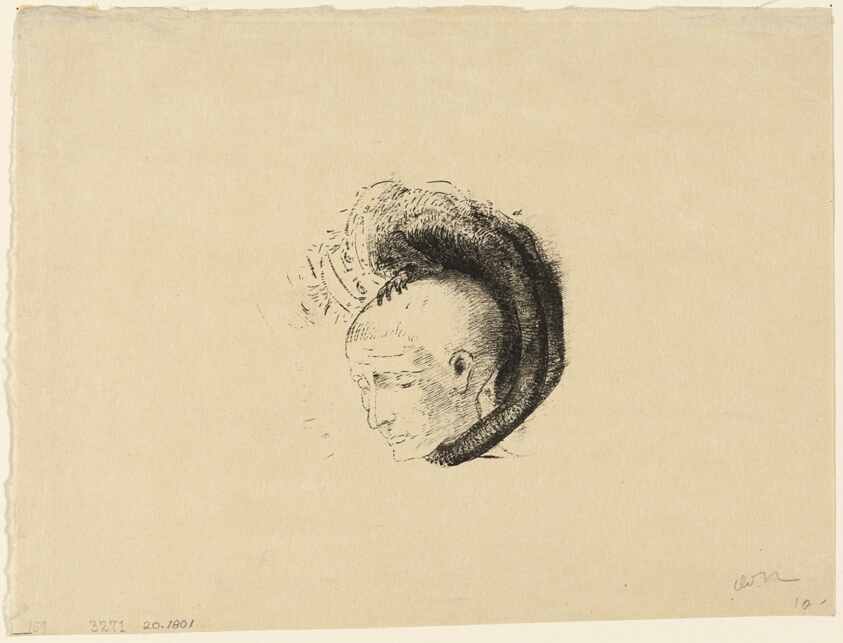 Frontispiece for Le mouvement idéaliste en peinture (The Idealist Movement in Painting) by André Mellerio