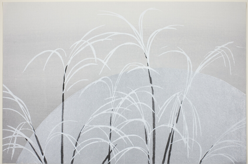 Moon over Musashino, from the series "Worlds of Things (Momoyogusa)"