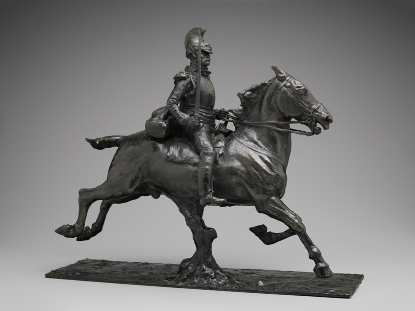 Cuirassier with Drawn Sword